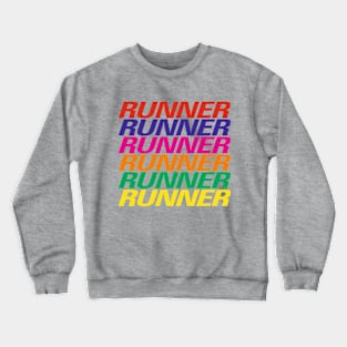 Run For Charity - Runner T-Shirt Crewneck Sweatshirt